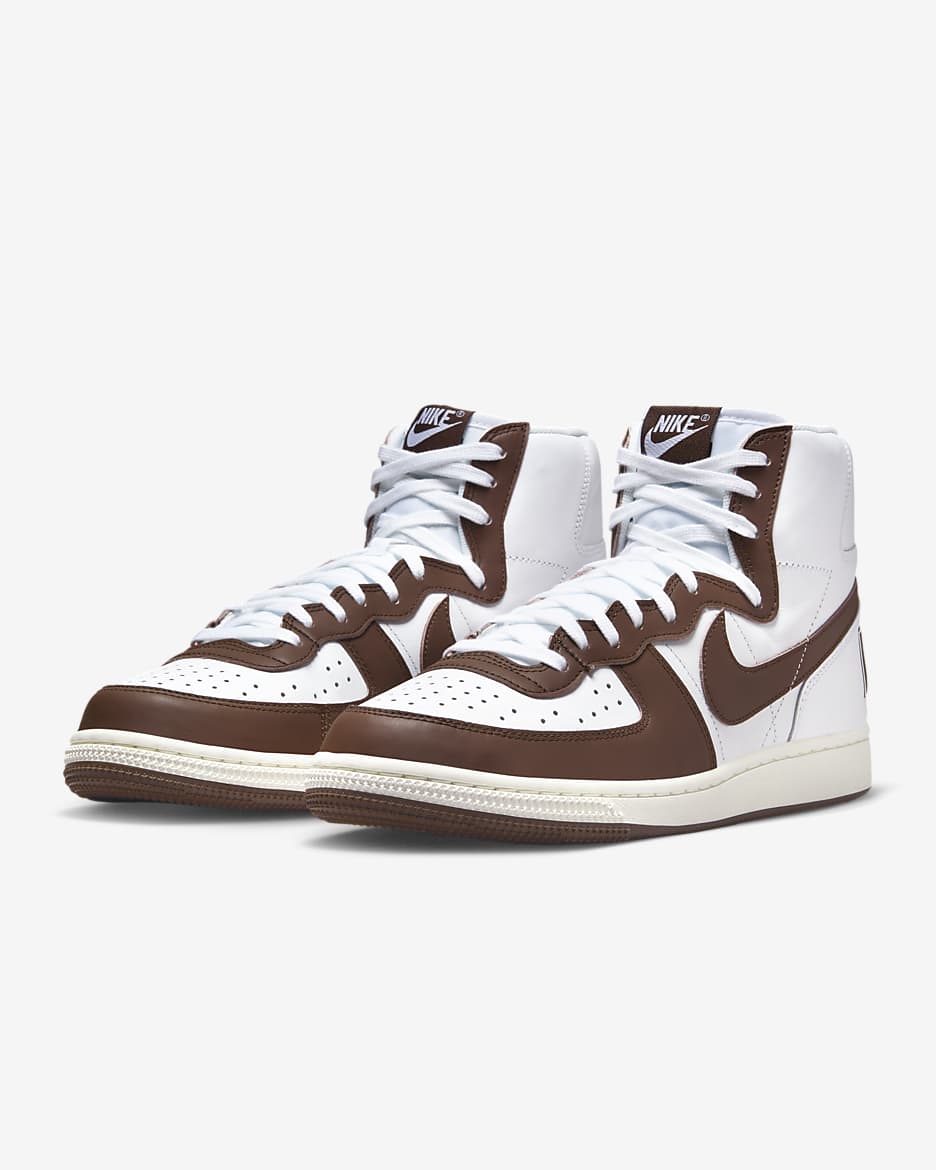 Nike Terminator High Men's Shoes - White/Sail/Cacao Wow