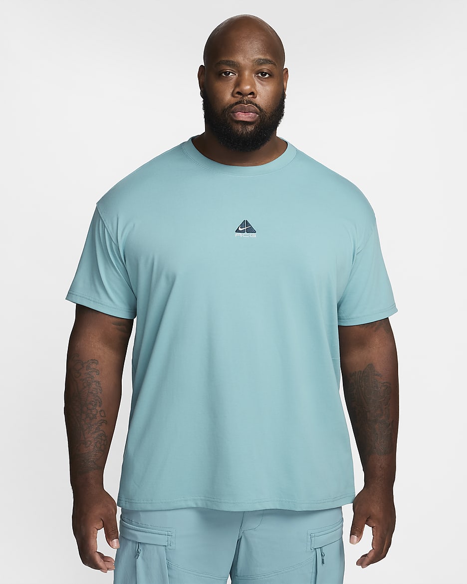 Nike ACG Men's T-Shirt - Denim Turquoise