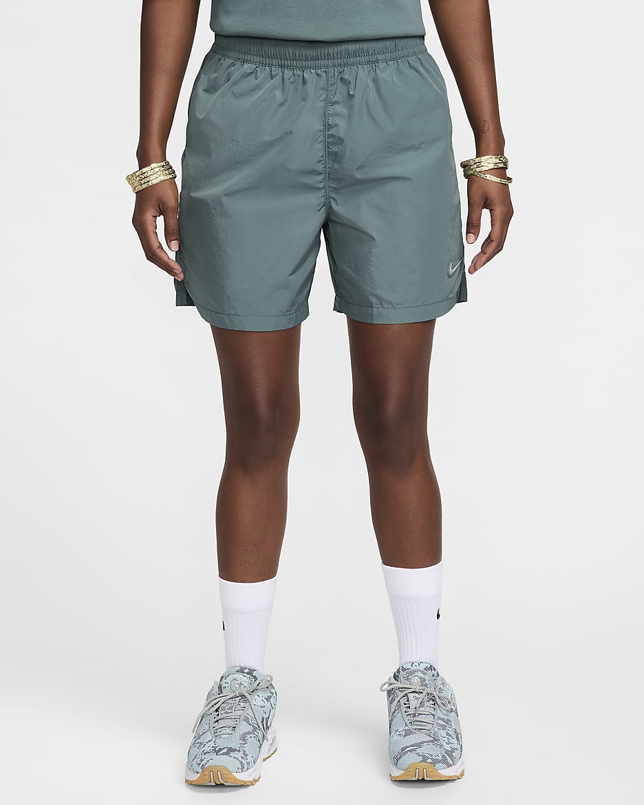 NOCTA Cardinal Nylonshorts - Mineral Slate/Faded Spruce/Mica Green