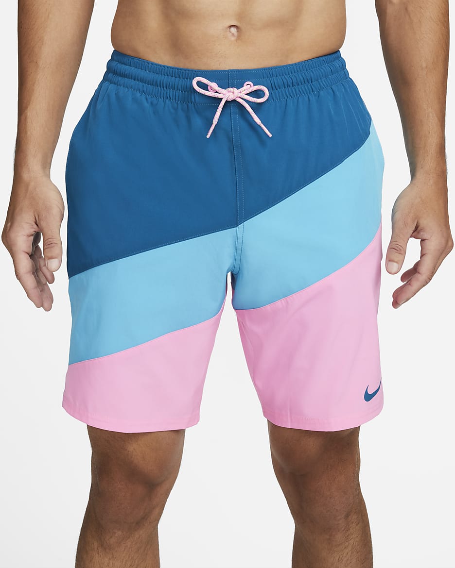 Nike Color Surge Men's 9" Volley Shorts - Pink Spell