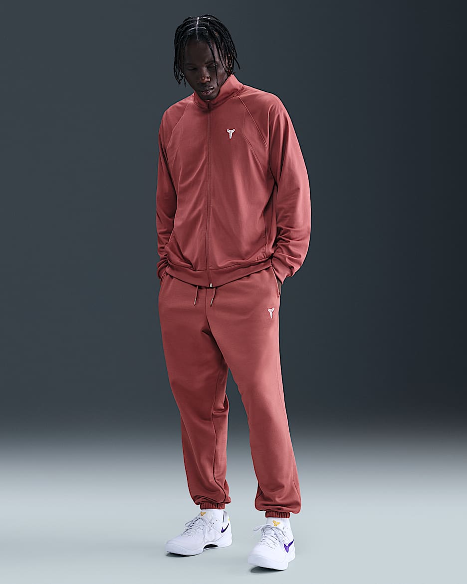 Pantalon de basket Therma-FIT Kobe - Canyon Rust/Blanc