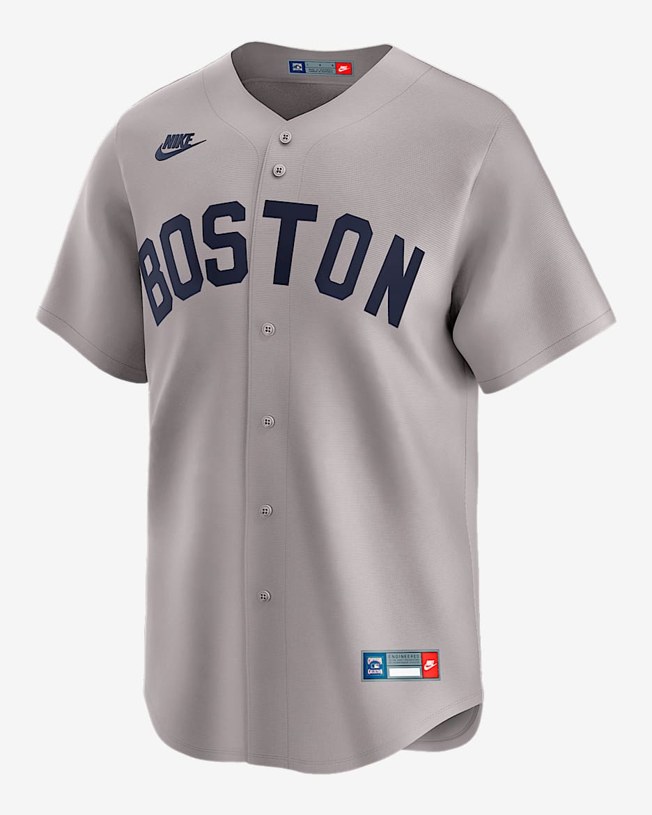 Carl Yastrzemski Boston Red Sox Cooperstown Men's Nike Dri-FIT ADV MLB Limited Jersey - Grey
