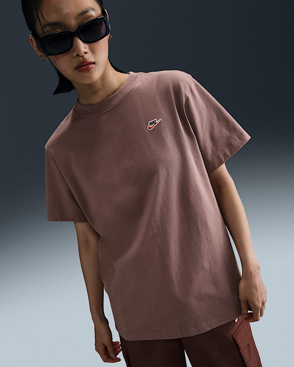ナイキ スポーツウェア ウィメンズ Tシャツ - スモーキーモーブ