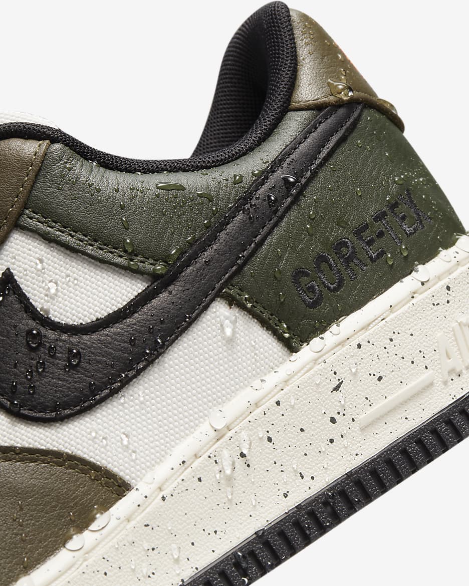 Nike Air Force 1 GORE-TEX 男鞋 - Medium Olive/Carbon Green/Sail/黑色