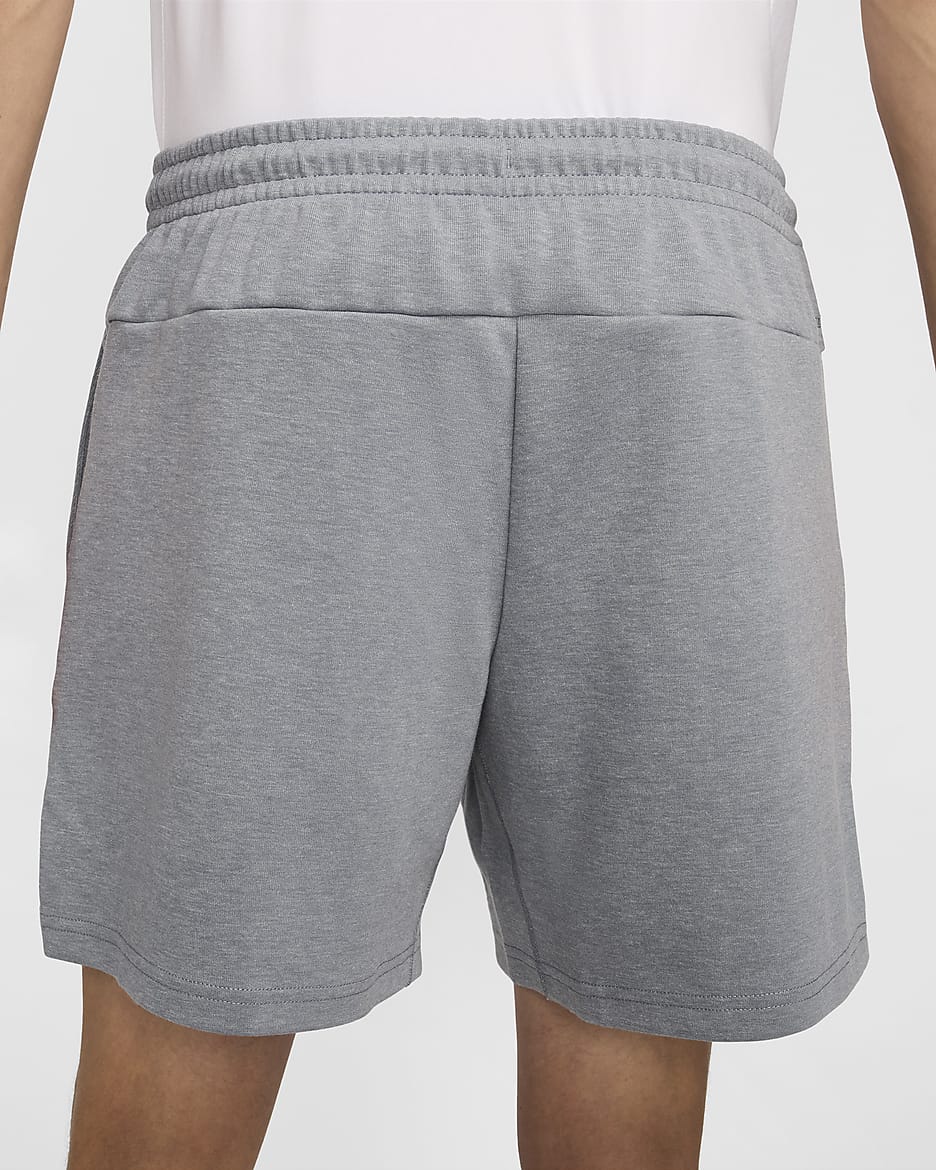 Short non doublé Dri-FIT UV 18 cm Nike Primary pour homme - Cool Grey/Heather/Cool Grey