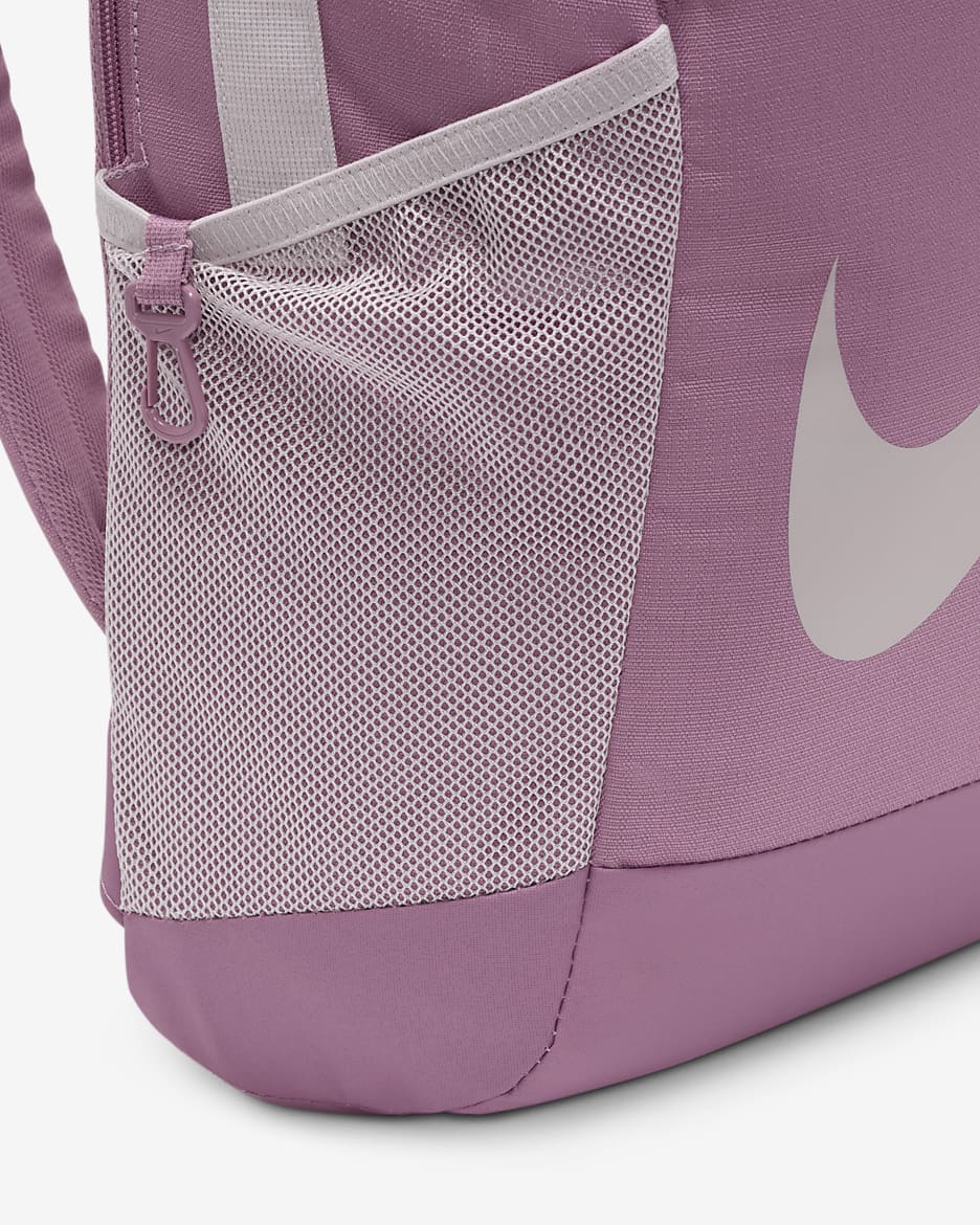 Mochila para niños Nike Brasilia (18L) - Polvo ciruela/Violeta platino/Violeta platino