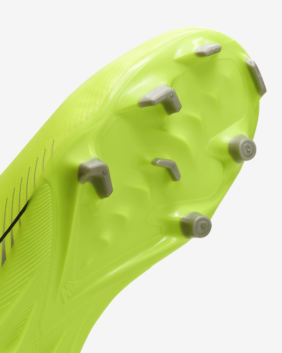 Nike Jr. Mercurial Vapor 16 Academy Younger/Older Kids' MG Low-Top Football Boot - Volt/Black