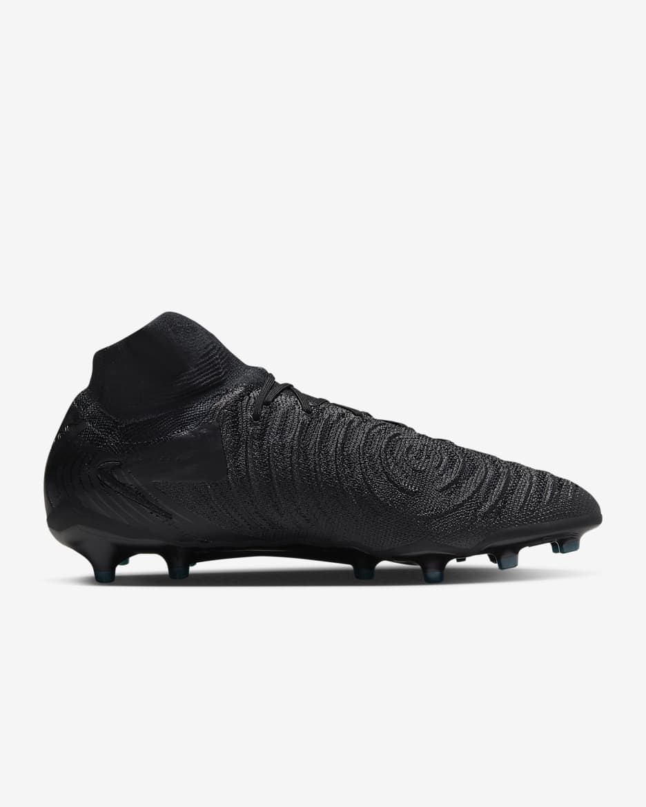 Scarpa da calcio a taglio alto AG Nike Phantom Luna 2 Elite - Nero/Deep Jungle/Nero