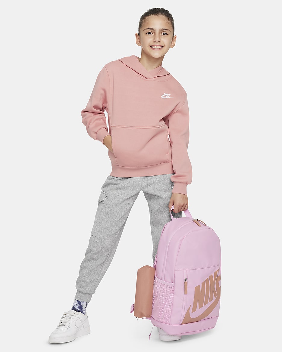 Plecak dziecięcy Nike (20 l) - Pink Rise/Terra Blush/Terra Blush