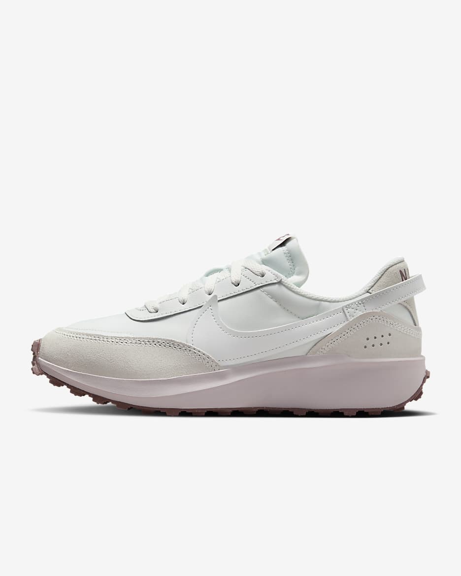 Tenis para mujer Nike Waffle Debut - Blanco cumbre/Malva humeante/Violeta platino/Blanco cumbre