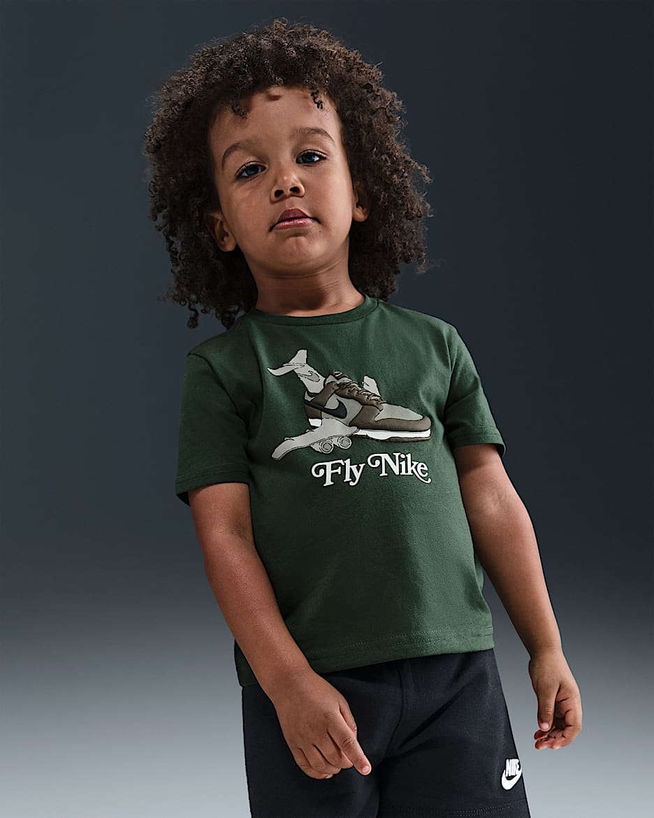 Nike Toddler "Fly Nike" T-Shirt - Fir
