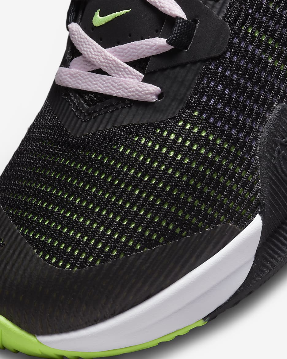 Nike Impact 3-basketballsko - sort/Ghost Green/Purple Pulse/Pink Foam