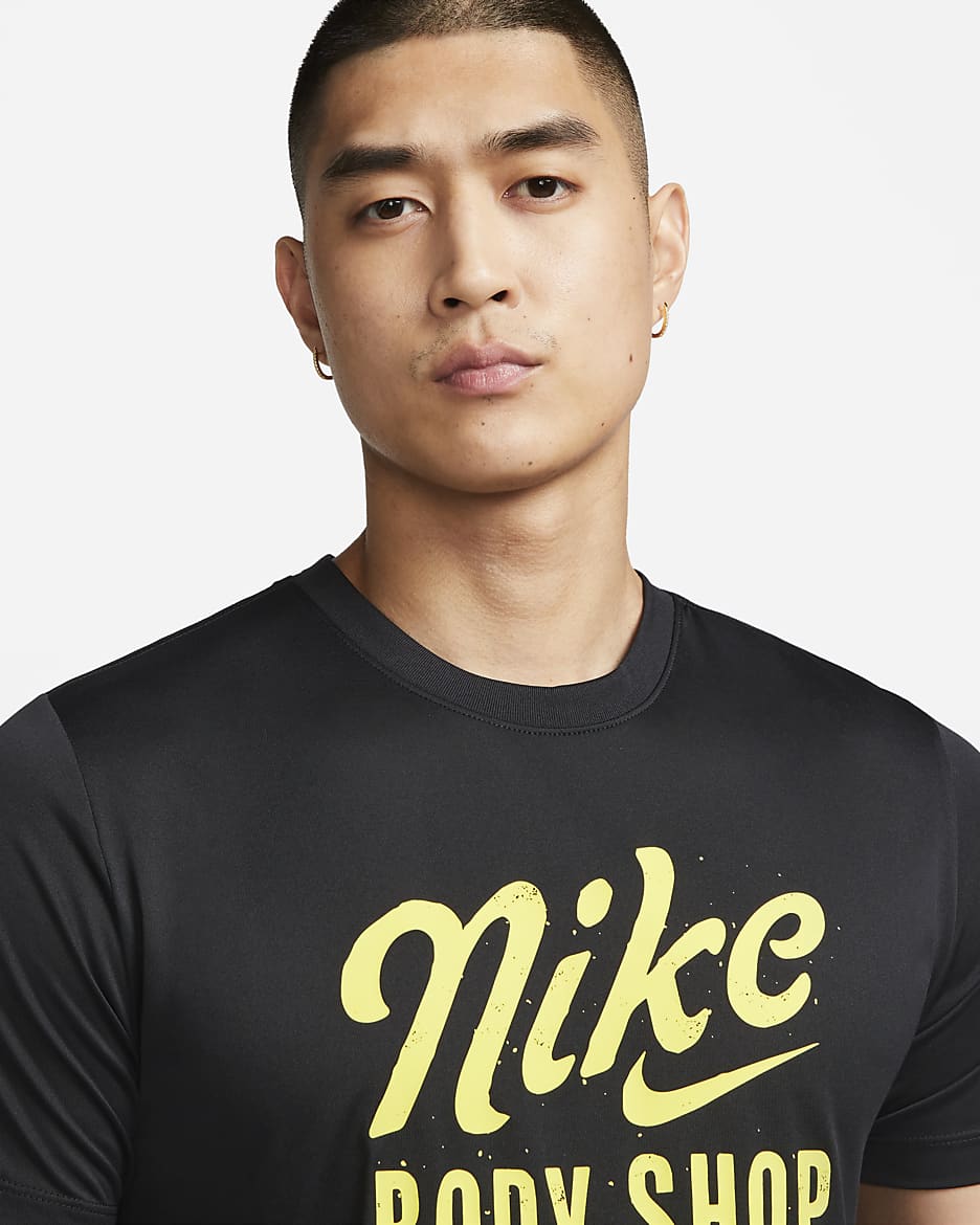 Nike Dri-FIT Men's Training T-Shirt - Black