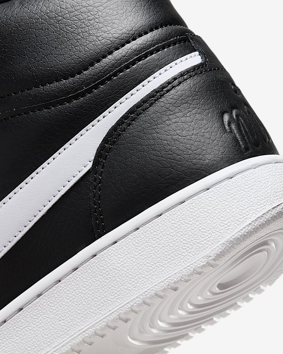 Nike Ebernon Mid Men's Shoes - Black/White