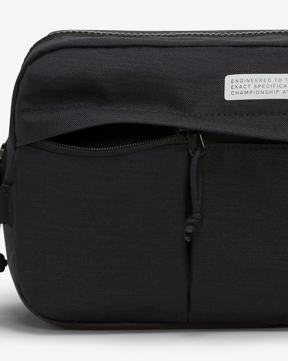 Nike Academy Bolsa para botas de fútbol - Negro/Negro/Blanco