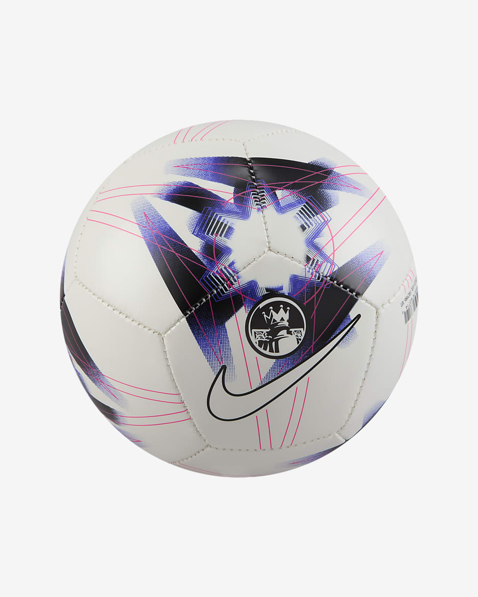 Ballon de football Premier League Skills - Blanc/Fierce Purple/Blanc