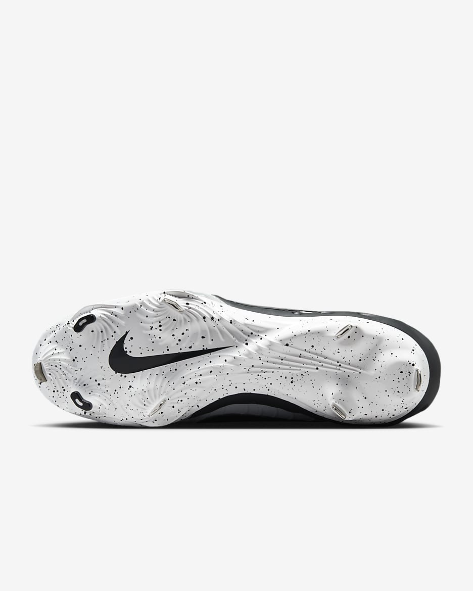 Tacos de béisbol para hombre Nike Alpha Huarache NXT - Gris lobo/Blanco/Platino puro/Gris humo oscuro