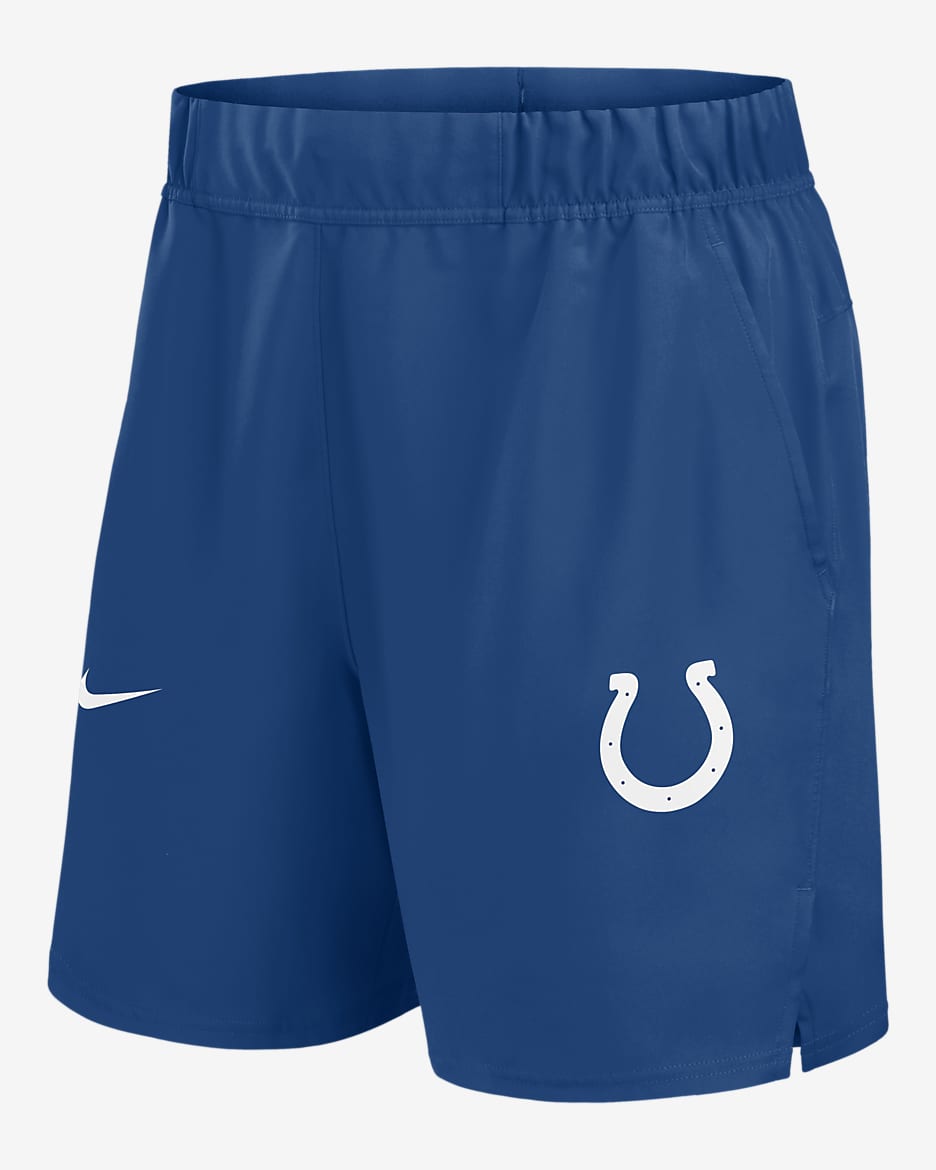 Indianapolis Colts Blitz Victory Mens Nike Dri-FIT NFL Shorts - Blue