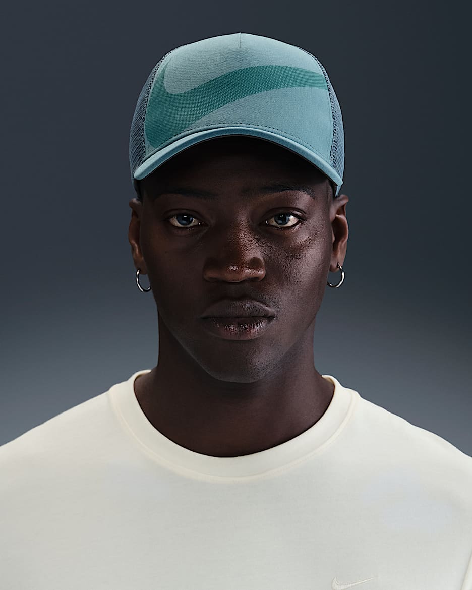 Gorra de rejilla Nike Rise Dri-FIT - Azul humeante