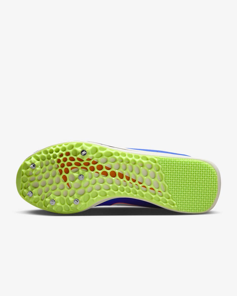 Nike Triple Jump Elite 2 Sprung-Spike für Leichtathletik - Racer Blue/Safety Orange/Weiß