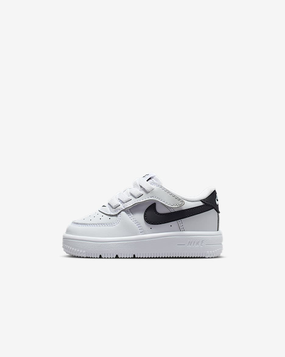 Nike Force 1 Low EasyOn Baby/Toddler Shoes - White/Black