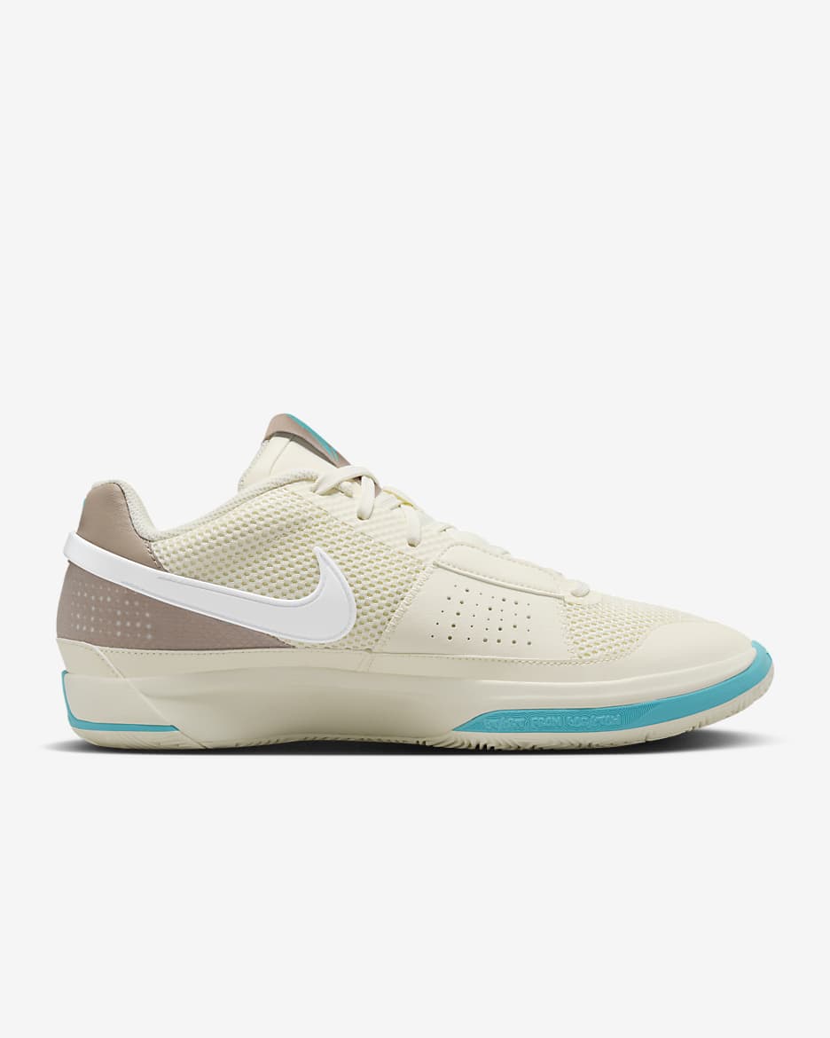 Ja 1 "Vacation" Basketball Shoes - Coconut Milk/Khaki/Black/Coconut Milk