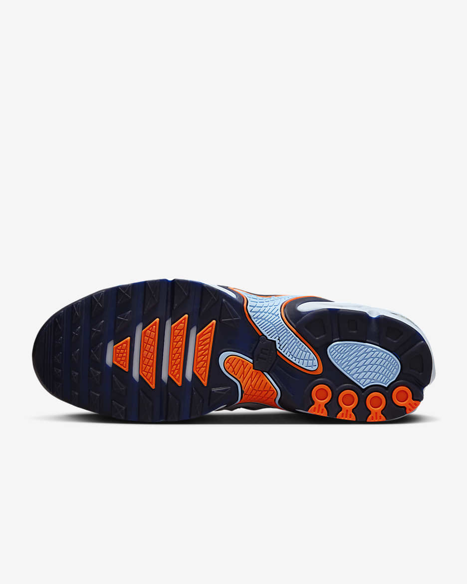 Nike Air Max Plus Drift Erkek Ayakkabısı - Football Grey/Aquarius Blue/Total Orange/Thunder Blue