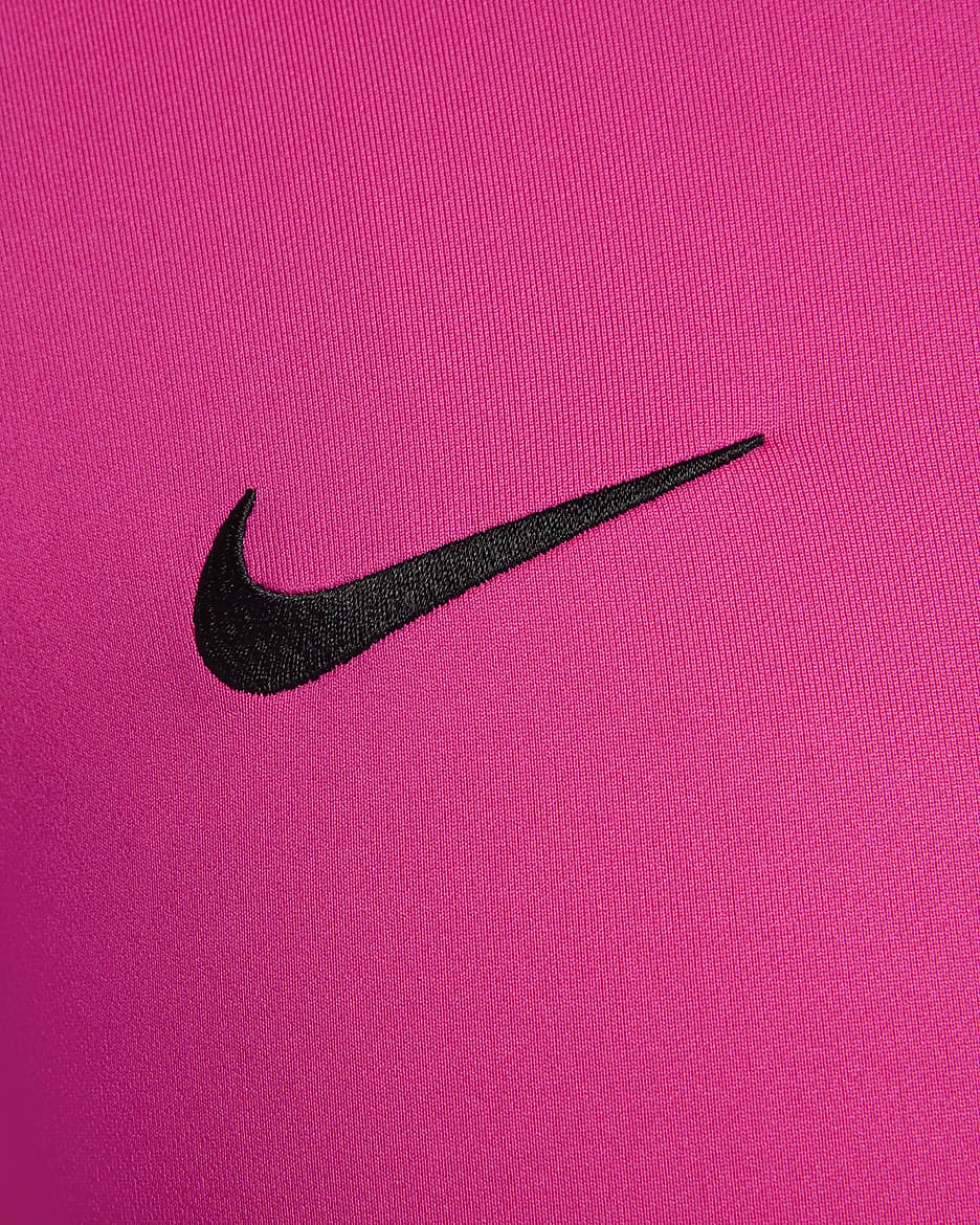 Chelsea FC Strike Derde Nike Dri-FIT knit voetbaltop met ronde hals voor dames - Pink Prime/Pink Prime/Zwart/Zwart