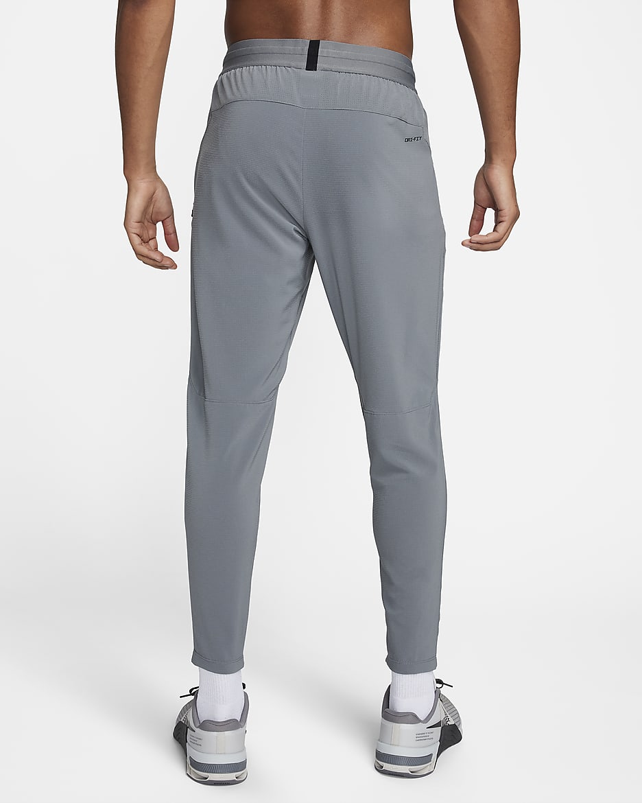 Nike Flex Rep Dri-FIT fitnessbroek voor heren - Smoke Grey/Zwart/Zwart