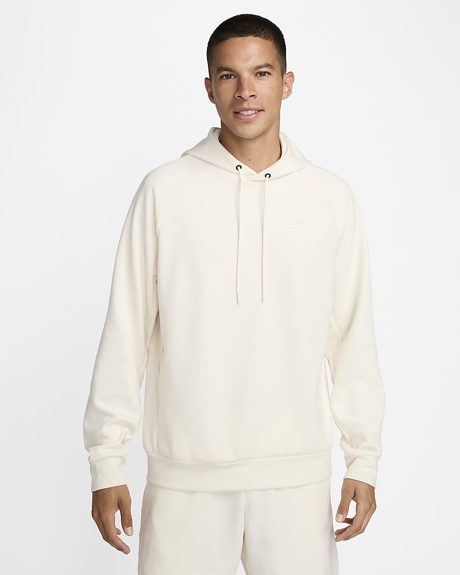 Sweat à capuche Dri-FIT UV Nike Primary pour homme - Pale Ivory/Pale Ivory