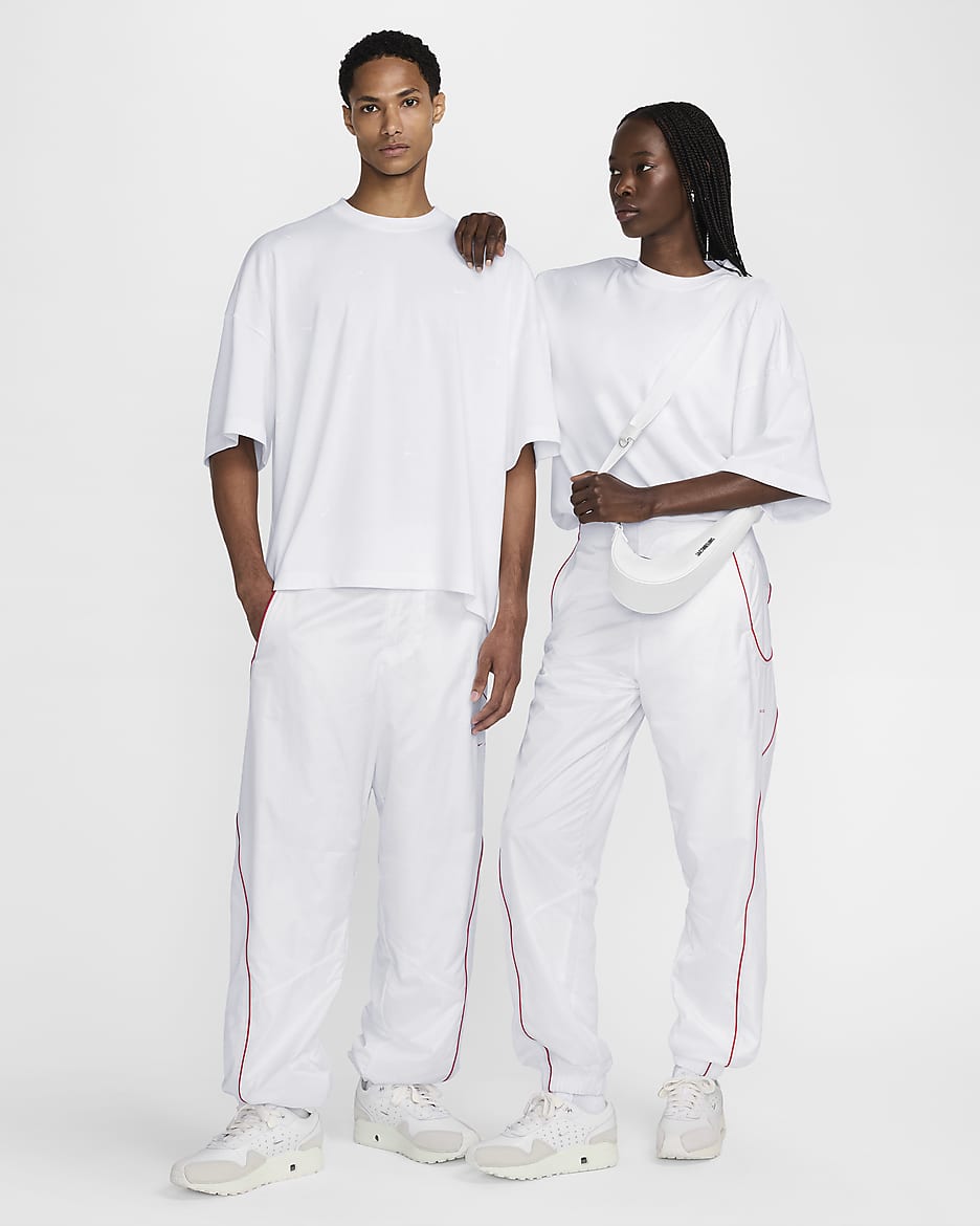 Kortärmad t-shirt Nike x Jacquemus - Vit