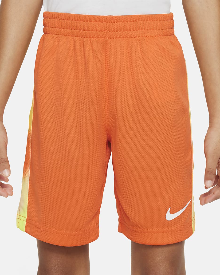 Nike Hazy Rays Younger Kids' Shorts Set - Safety Orange