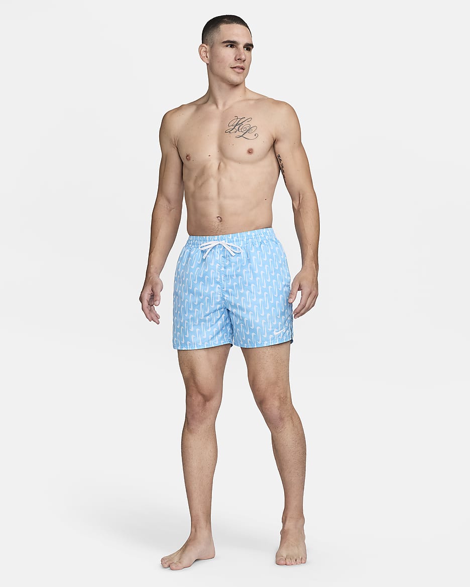 Nike Swim Men's 5" Volley Shorts - Aquarius Blue