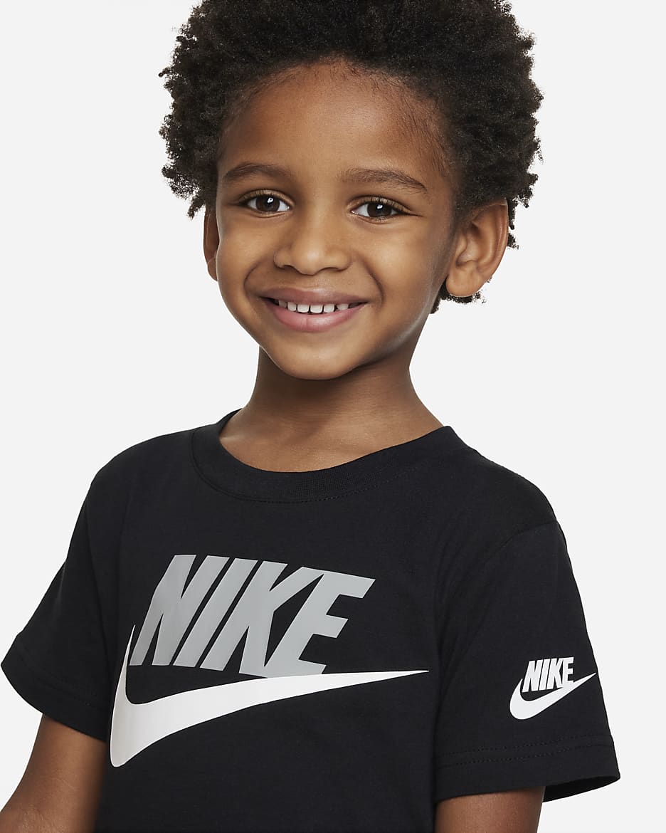 Nike T-shirt voor kleuters - Zwart