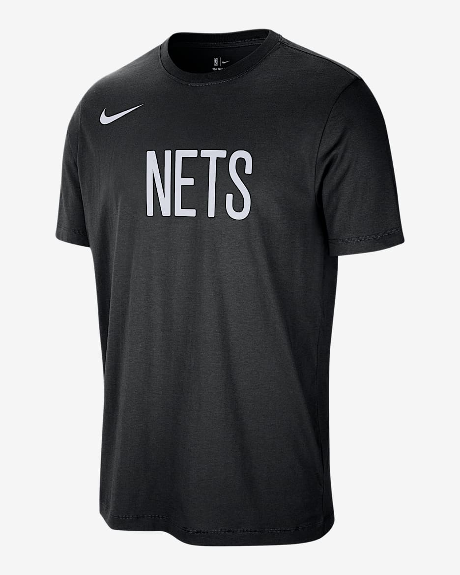 Brooklyn Nets Essentials Men's Nike NBA T-Shirt - Black