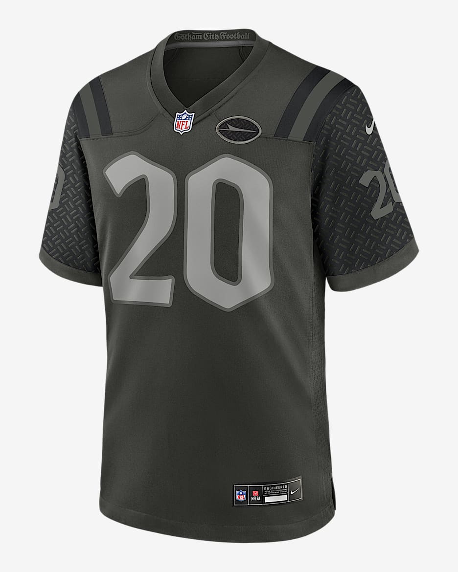 Breece Hall New York Jets Rivalries Collection Men’s Nike NFL Game Jersey - Green