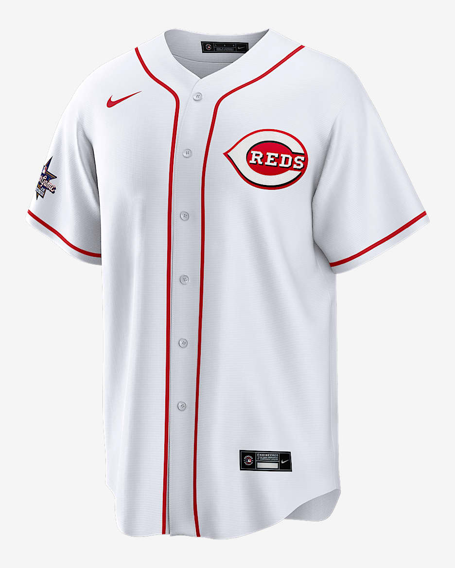 Elly De La Cruz National League 2025 All-Star Game Men's Nike MLB Replica Jersey - White