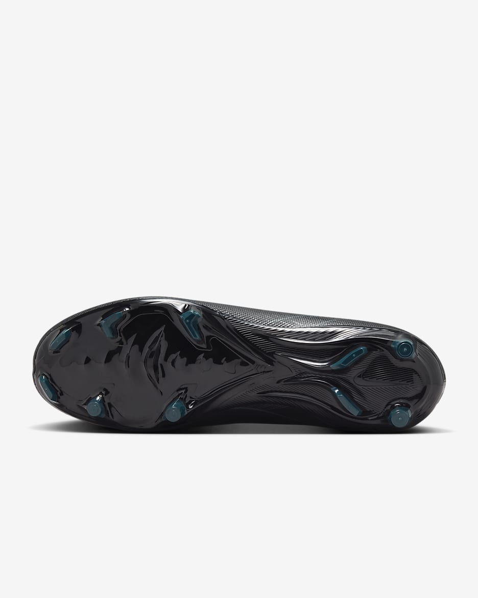 Tacos de fútbol MG de corte low Nike Mercurial Vapor 16 Academy - Negro/Jungla intenso/Negro