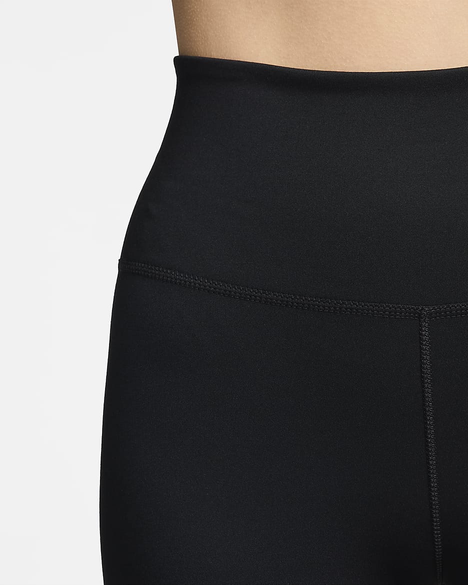 Nike One Women's High-Waisted Full-Length Leggings - Black/Sail