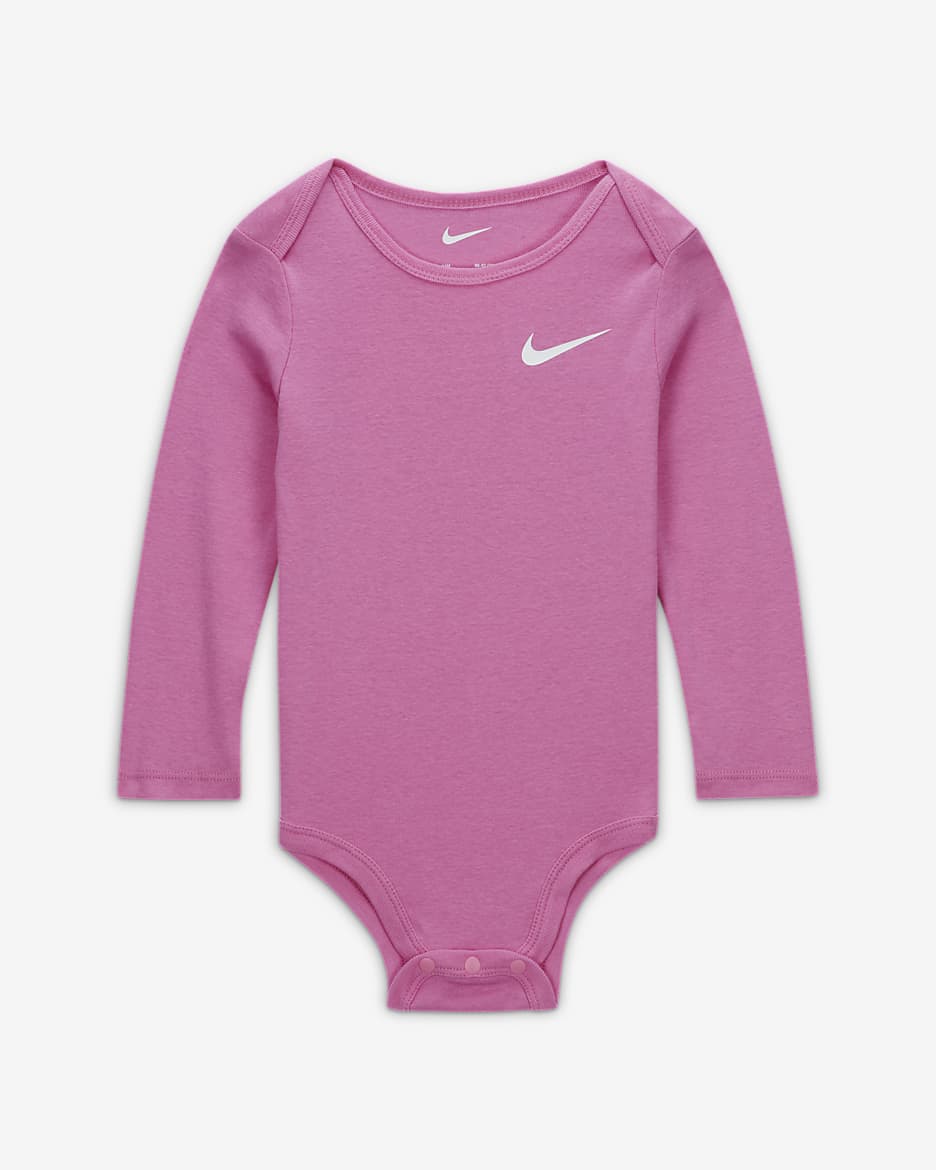 Nike Essentials 3-Piece Pants Set Baby 3-Piece Set - Playful Pink