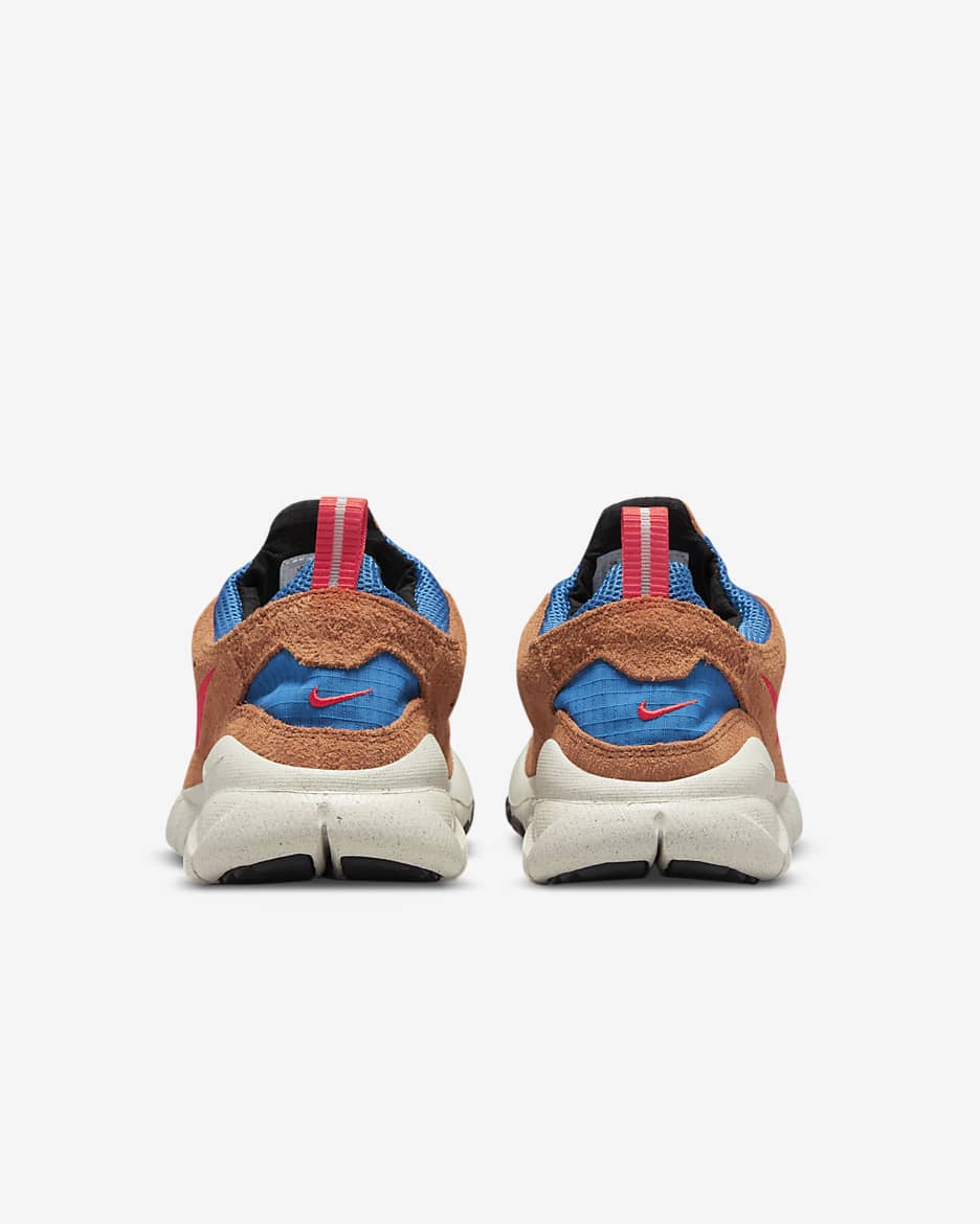 Nike Free Run Trail Men's Shoes - Dark Russet/Blue Nebula/Light Cream/Habanero Red