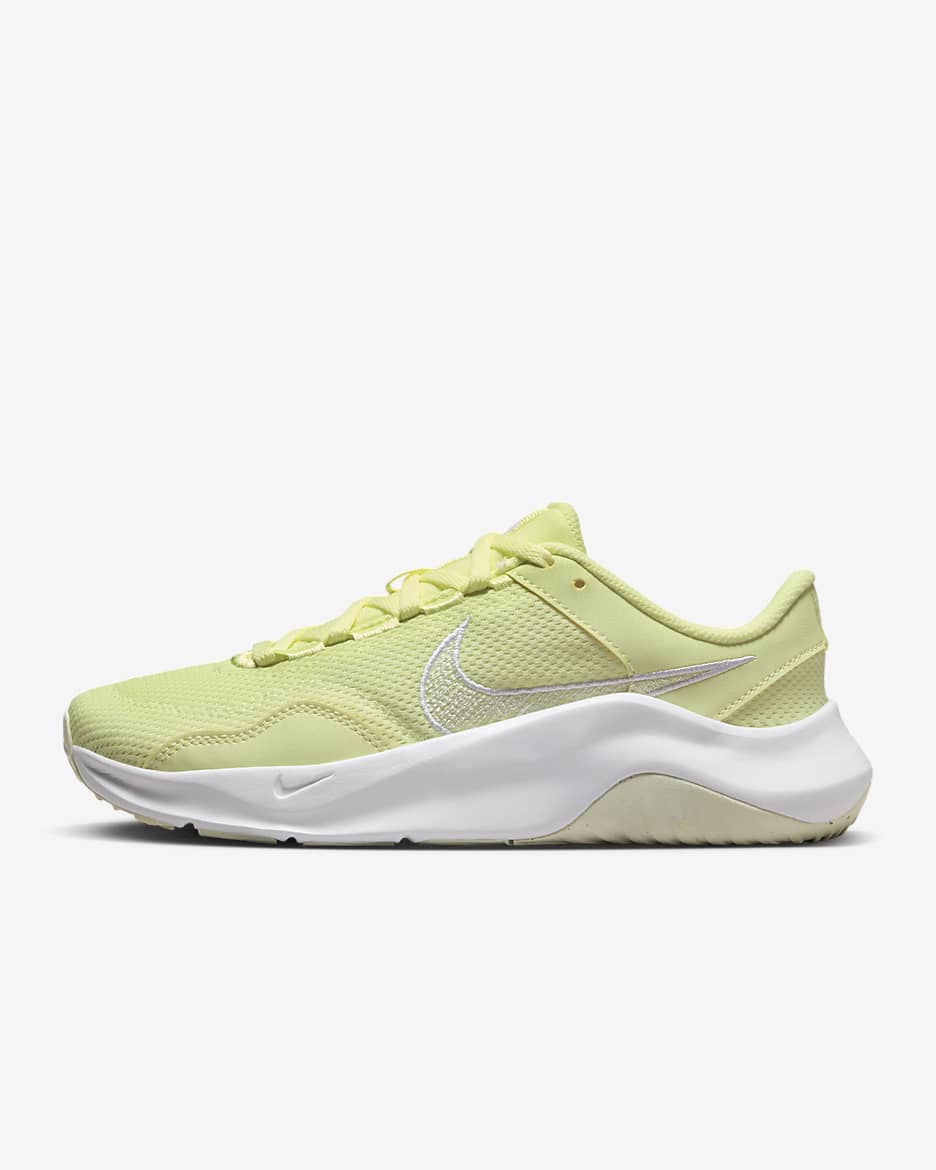 รองเท้าออกกำลังกายผู้หญิง Nike Legend Essential 3 Next Nature - Luminous Green/Sea Glass/Lime Blast/ขาว