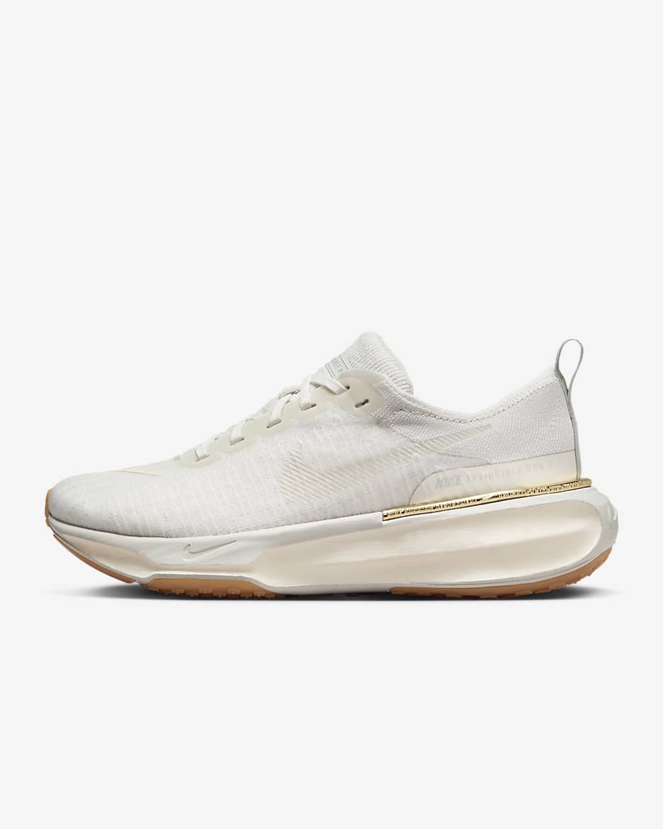 Nike Invincible 3 Women's Road Running Shoes - Light Bone/Sail/Gum Light Brown/Pale Ivory