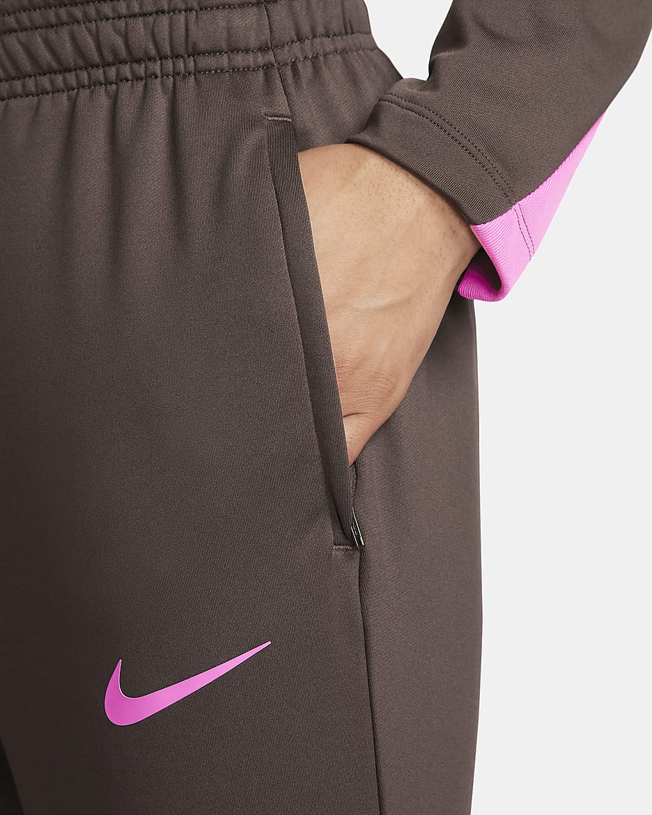 Nike Strike Women's Dri-FIT Soccer Pants - Baroque Brown/Playful Pink/Playful Pink