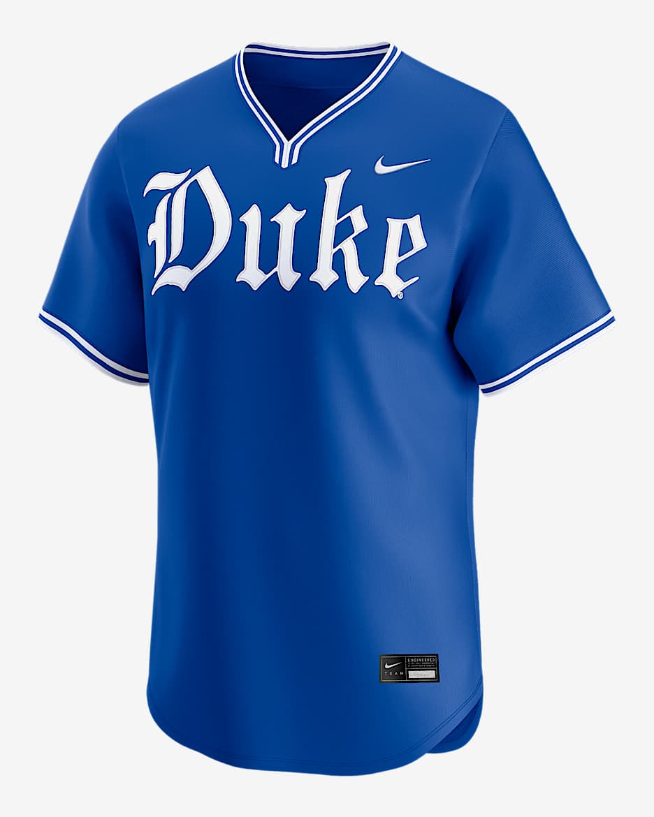 Duke Blue Devils Men's Nike College Limited Baseball Jersey - Royal