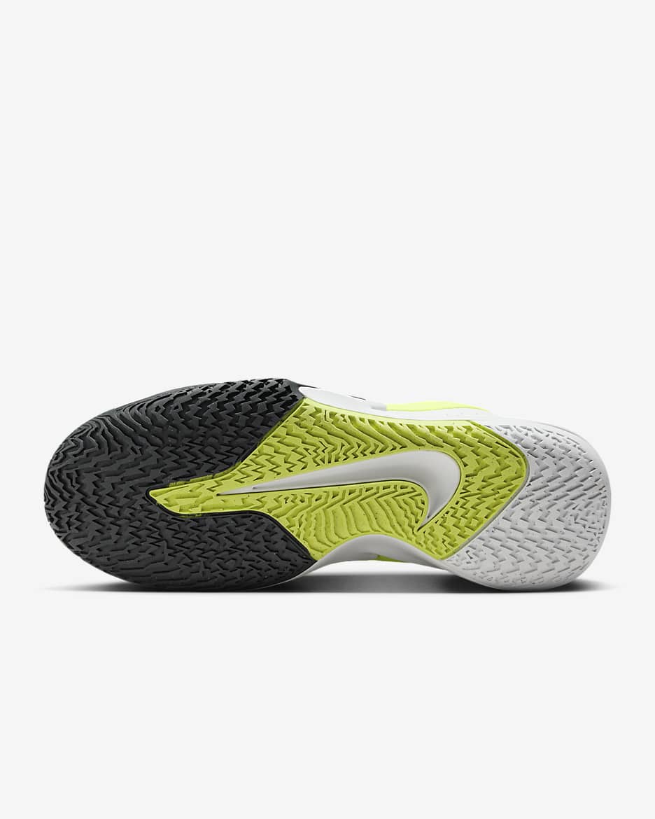 รองเท้าบาสเก็ตบอลผู้ชาย Nike Precision 7 - Volt/Summit White/Barely Volt/Dark Smoke Grey