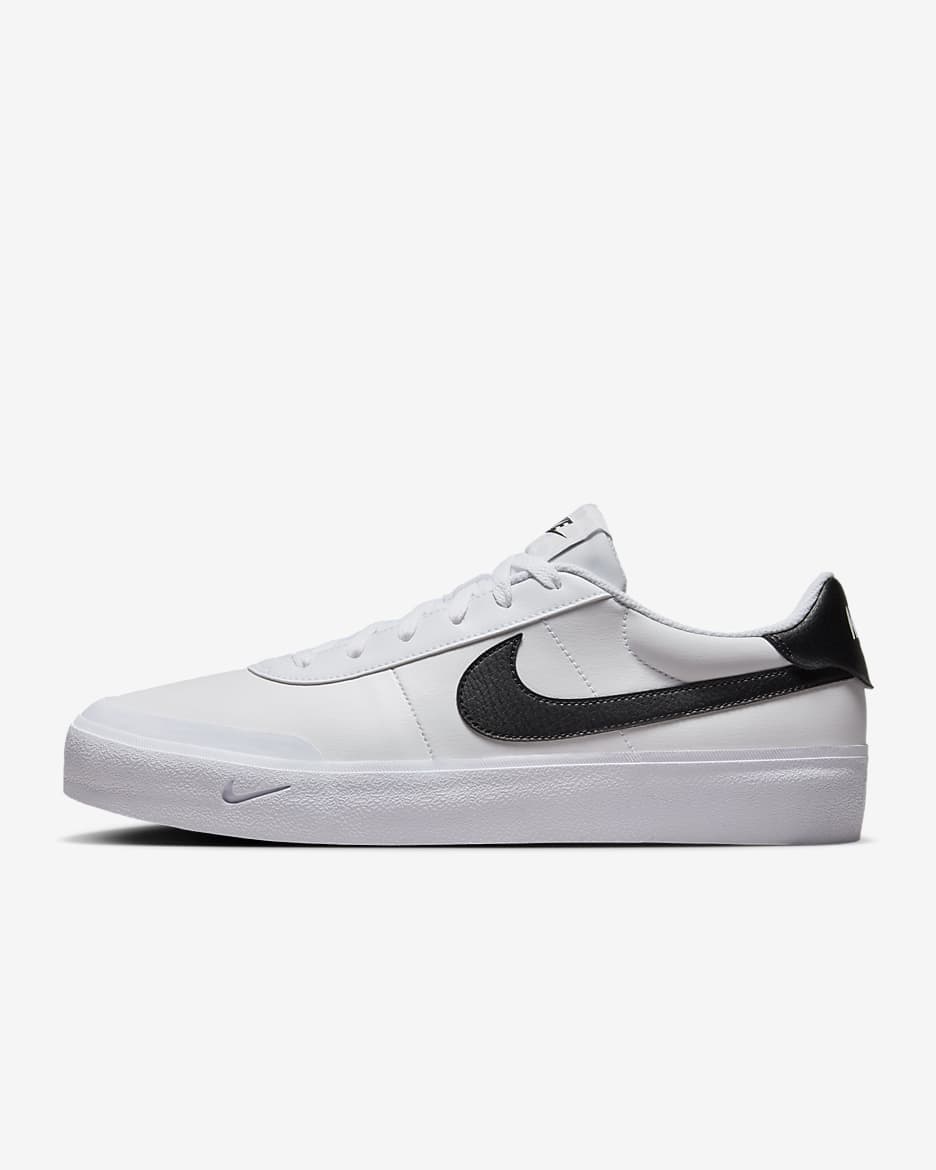 Tenis para hombre Nike Court Shot - Blanco/Negro