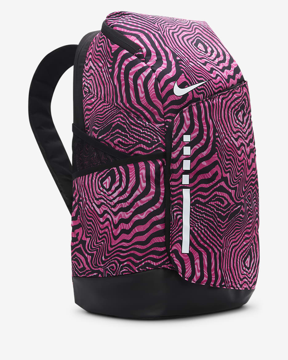 Mochila Nike Hoops Elite (32 L) - Negro/Rosa paleta/Blanco