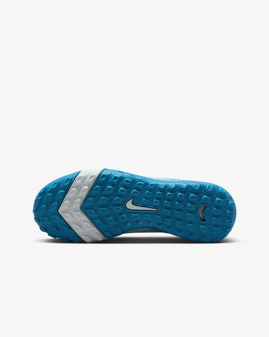 Nike Jr. Mercurial Vapor 16 Academy Younger/Older Kids' TF Low-Top Football Shoes - Glacier Blue/Blue Orbit