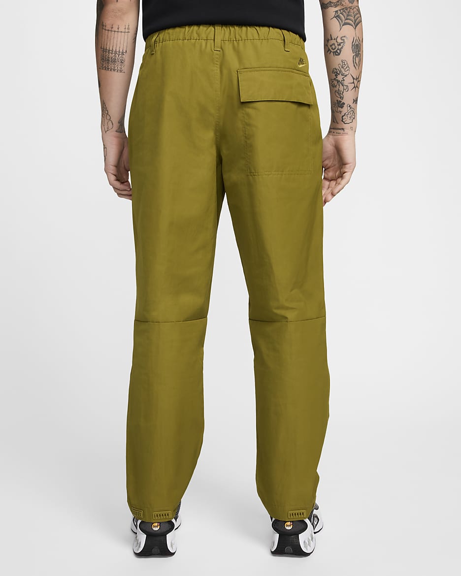 Nike Tech Men's Woven Trousers - Pacific Moss/Pacific Moss